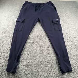 YOUNGLA‎ Mens Cargo Joggers Sweatpants Casual Lounge Drawstring Pockets XL